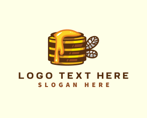 Honey Jar Bumblebee Logo