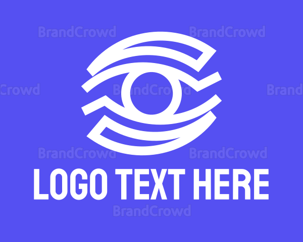 Modern Abstract Eye Logo