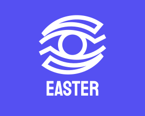 Modern Abstract Eye Logo
