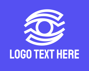 Modern Abstract Eye Logo