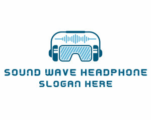 Headphone - Dj Audio Headphones logo design
