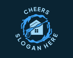 Presasure Cleaning - Splash Home Sanitation logo design