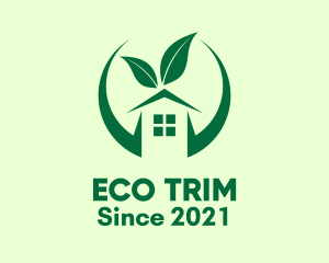 Green Eco Real Estate logo design