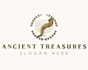 Ancient Horn Instrument logo design