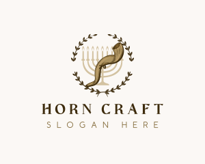 Horn - Ancient Horn Instrument logo design