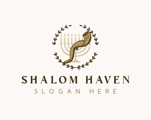 Judaism - Ancient Horn Instrument logo design