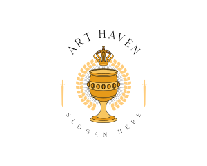 Museum - Royal Crown Cup logo design