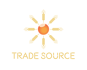 Commodity - Sun Wheat Crop logo design