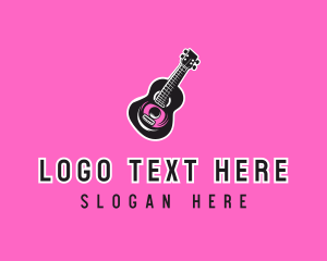 Mariachi - Rock Band Guitar logo design