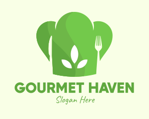 Vegan Chef Dining logo design