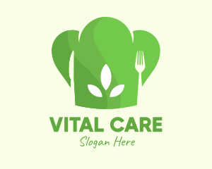 Vegan - Vegan Chef Dining logo design