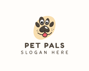 Dog Paw Pet logo design