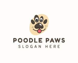 Dog Paw Pet logo design