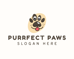 Dog Paw Pet logo design