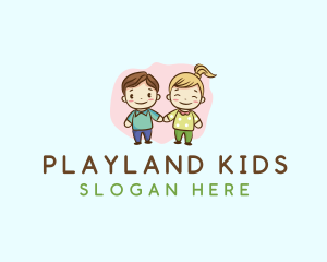 Happy Kids Nursery logo design