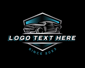 Car Detailing - Car Racing Mechanic logo design