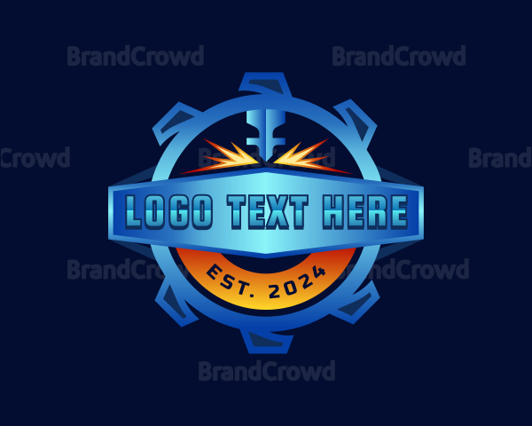 Mechanical Laser Engrave Logo