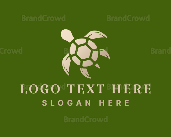 Gradient Turtle Tortoise Logo