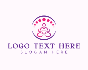 Exercise - Wellness Yoga Meditation logo design