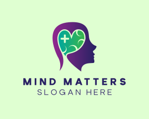 Neurologist - Mental Heart Health logo design