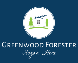 Outdoor Forest Houses logo design