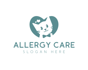 Kitten Veterinary Pet Care logo design