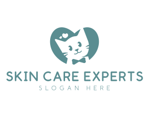 Kitten Veterinary Pet Care logo design