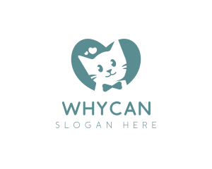 Veterinary - Kitten Veterinary Pet Care logo design