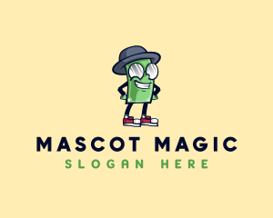 Money Cash Mascot logo design