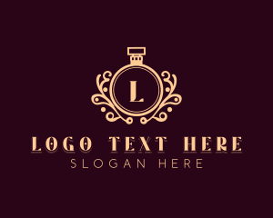 Cologne - Elegant Fragrance Perfume logo design