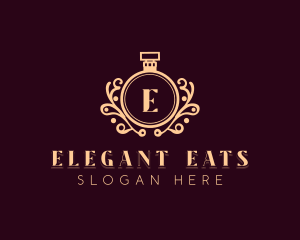 Elegant Fragrance Perfume logo design