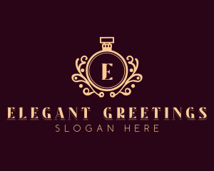 Elegant Fragrance Perfume logo design