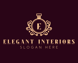 Elegant Fragrance Perfume logo design