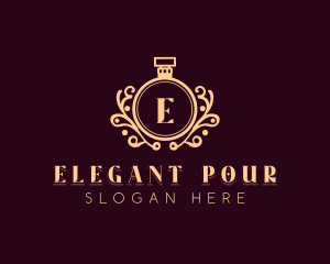 Elegant Fragrance Perfume logo design