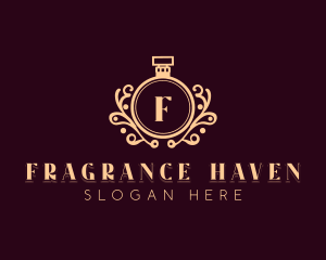 Elegant Fragrance Perfume logo design