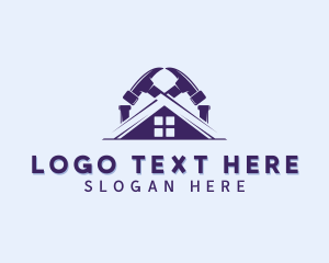 Construction - House Hammer Renovation logo design