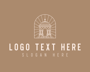 Historical - Architecture Tourist Landmark logo design