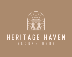 Historical - Architecture Tourist Landmark logo design