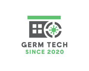 Germ Cleaning Sanitation logo design