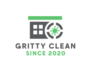 Dirty - Germ Cleaning Sanitation logo design