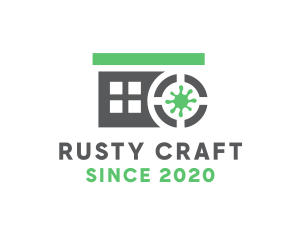 Rust - Germ Cleaning Sanitation logo design