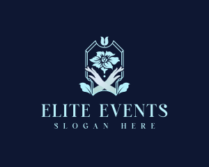 Event - Wedding Event Flower logo design
