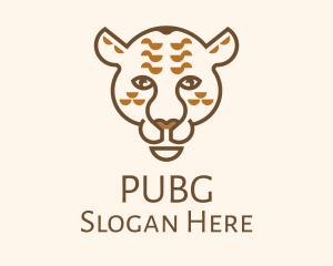 Wild Jaguar Animal Logo
