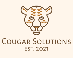 Wild Jaguar Animal logo design