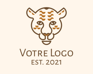 Wildcat - Wild Jaguar Animal logo design