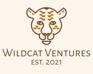 Wildcat - Wild Jaguar Animal logo design