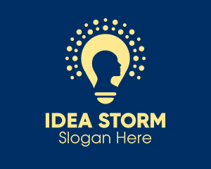 Bright Idea Bulb  logo design