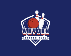 Bowling Game Sports Logo