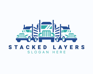 Truck Cargo Delivery logo design