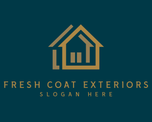Property House Roofing logo design